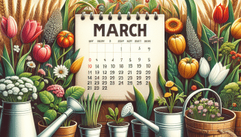 beste tijd om planten te zaaien in maart