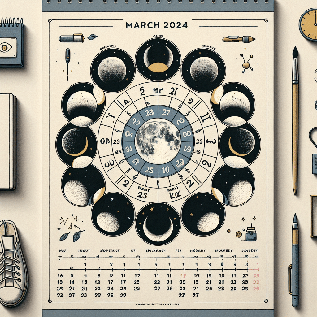 maankalender maart 2024